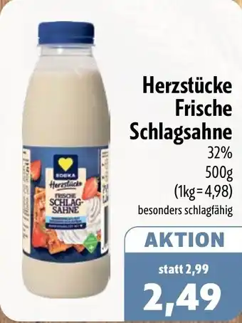 Aktiv Irma Herzstücke Frische Schlagsahne Angebot