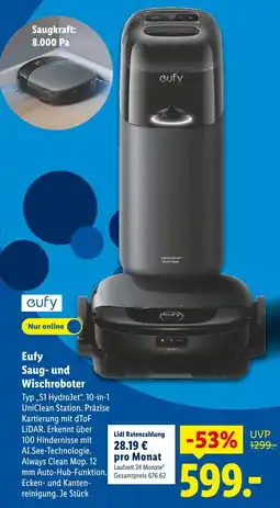 Lidl Eufy eufy saug- und wischroboter Angebot
