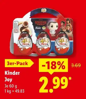 Lidl Kinder joy Angebot