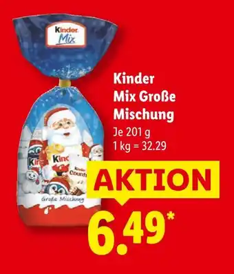 Lidl Kinder mix große mischung Angebot