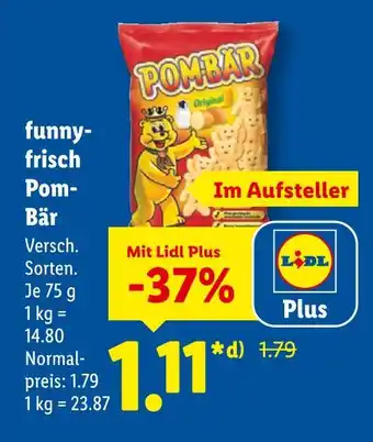 Lidl Funny-frisch pom-bär Angebot