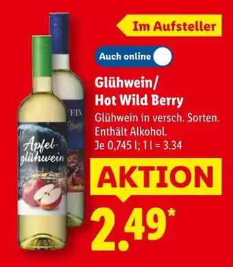 Lidl Apfel-glühwein Angebot