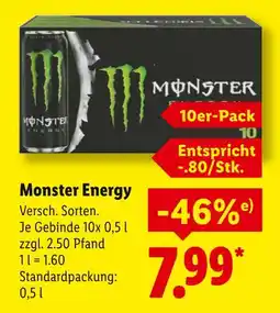 Lidl Monster energy Angebot