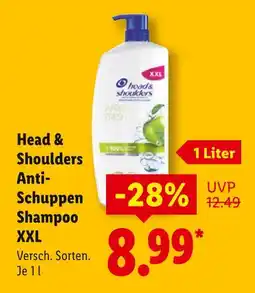 Lidl Head & shoulders anti-schuppen shampoo xxl Angebot