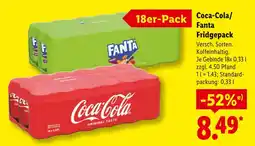 Lidl Coca-cola original taste Angebot