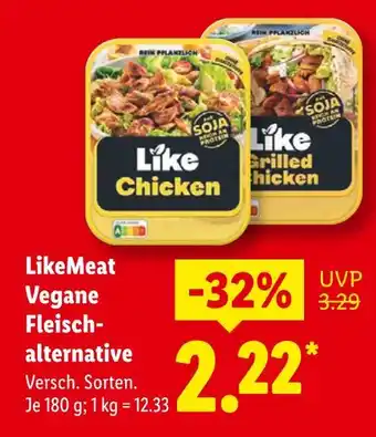 Lidl Likemeat chicken Angebot