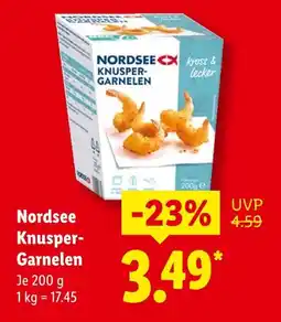 Lidl Nordsee knusper-garnelen Angebot