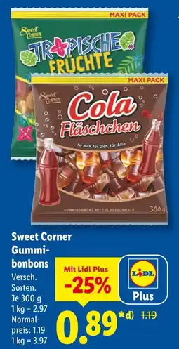 Lidl Sweet corner cola fläschchen Angebot