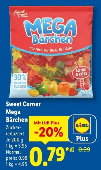 Lidl Sweet corner mega bärchen Angebot