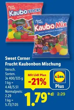 Lidl Sweet corner kaubo sticks Angebot