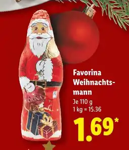 Lidl Favorina weihnachtsmann Angebot