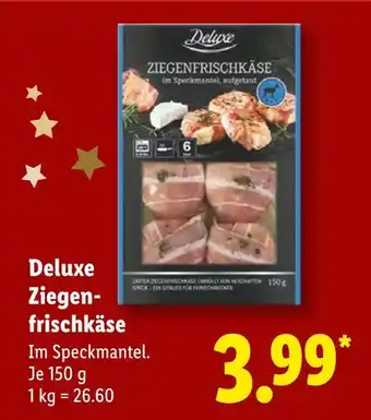 Lidl Deluxe ziegenfrischkäse Angebot