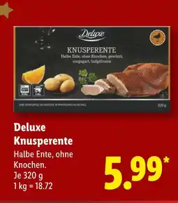 Lidl Deluxe knusperente Angebot