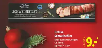 Lidl Deluxe schweinefilet Angebot