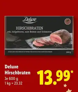 Lidl Deluxe hirschbraten Angebot