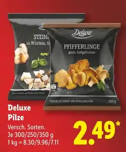Lidl Deluxe steinpilze Angebot