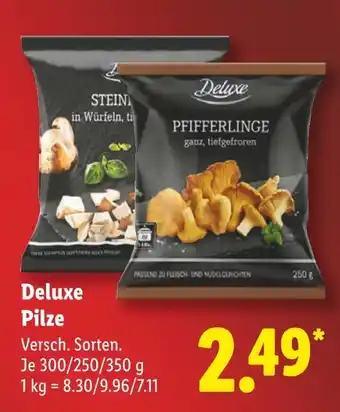 Lidl Deluxe steinpilze Angebot