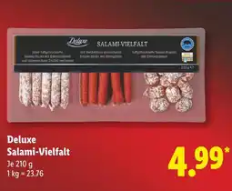 Lidl Deluxe salami-vielfalt Angebot