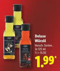 Lidl Deluxe knoblauchöl Angebot