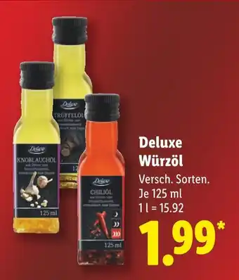 Lidl Deluxe knoblauchöl Angebot