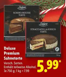Lidl Deluxe schoko-mousse torte Angebot