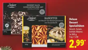 Lidl Deluxe dessert nach schwarzwälder art Angebot