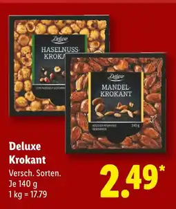 Lidl Deluxe haselnuss-krokant Angebot
