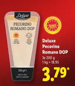 Lidl Deluxe pecorino romano dop Angebot
