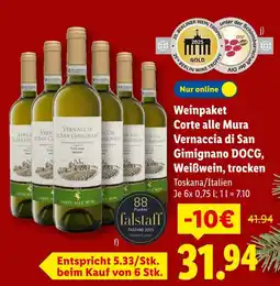 Lidl Corte alle mura vernaccia di san gimignano docg Angebot