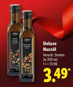 Lidl Deluxe haselnuss kernöl Angebot