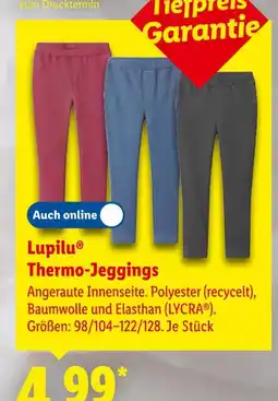 Lidl Lupilu thermo-jeggings Angebot