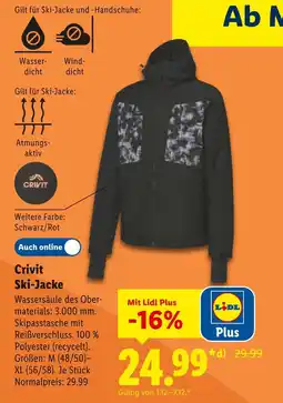 Lidl Crivit ski-jacke Angebot