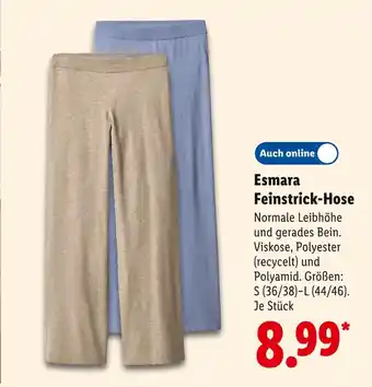 Lidl Esmara feinstrick-hose Angebot