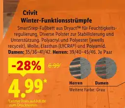 Lidl Crivit winter-funktionsstrümpfe herren Angebot