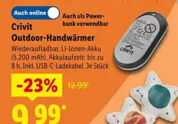 Lidl Crivit outdoor-handwärmer Angebot