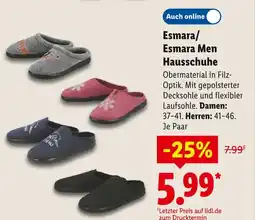 Lidl Esmara hausschuhe Angebot