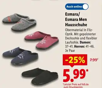 Lidl Esmara hausschuhe Angebot