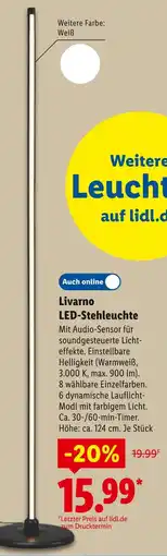 Lidl Livarno led-stehleuchte Angebot