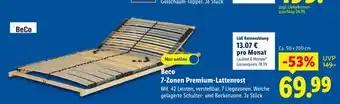 Lidl Beco 7-zonen premium-lattenrost Angebot