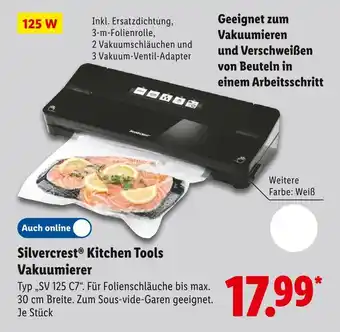Lidl Silvercrest kitchen tools vakuumierer Angebot