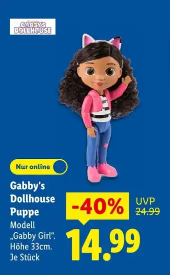 Lidl Gabby's dollhouse gabby's dollhouse puppe Angebot