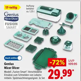 Lidl Genius nicer dicer fusion smart Angebot