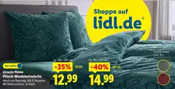 Lidl Livarno home plüsch-wendebettwäsche ca. 135 x 200 cm Angebot
