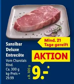 Lidl Sansibar deluxe entrecôte Angebot