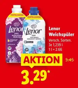 Lidl Lenor weichspüler Angebot