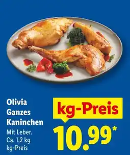 Lidl Olivia ganzes kaninchen Angebot