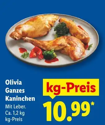 Lidl Olivia ganzes kaninchen Angebot