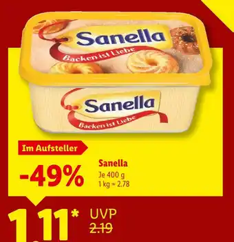 Lidl Sanella sanella Angebot