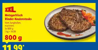 Lidl Metzgerfrisch rinder-keulensteaks Angebot