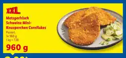 Lidl Metzgerfrisch schweine mini-knusperchen cornflakes Angebot